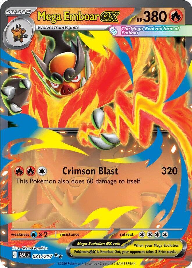 Mega Emboar ex - 031/217 (031/217) (ASC)