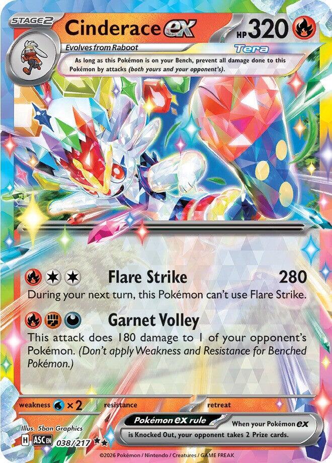 Cinderace ex (038/217) (ASC)
