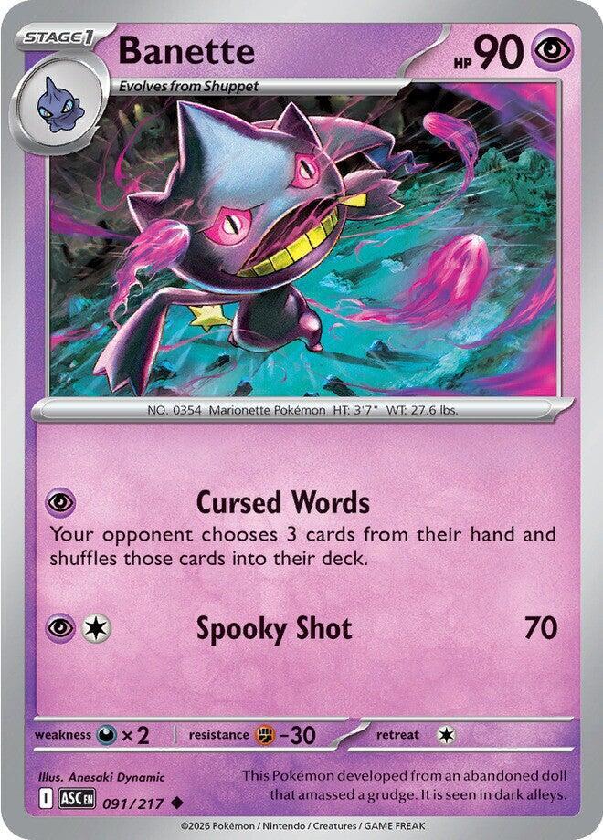 Banette - 091/217 (091/217) (ASC)