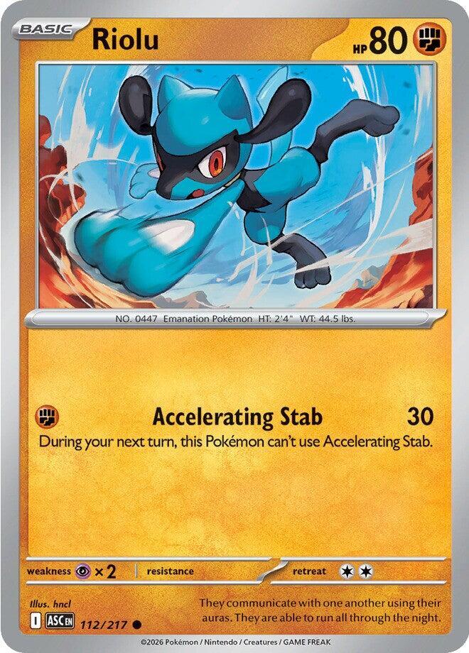 Riolu (112/217) (ASC)