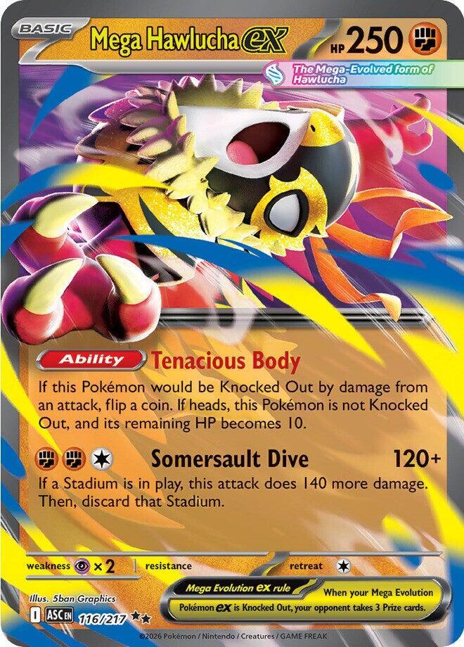 Mega Hawlucha ex - 116/217 (116/217) (ASC)