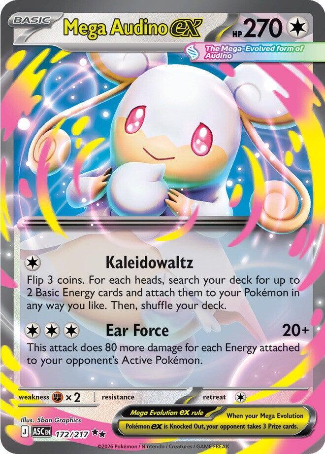 Mega Audino ex - 172/217 (172/217) (ASC)
