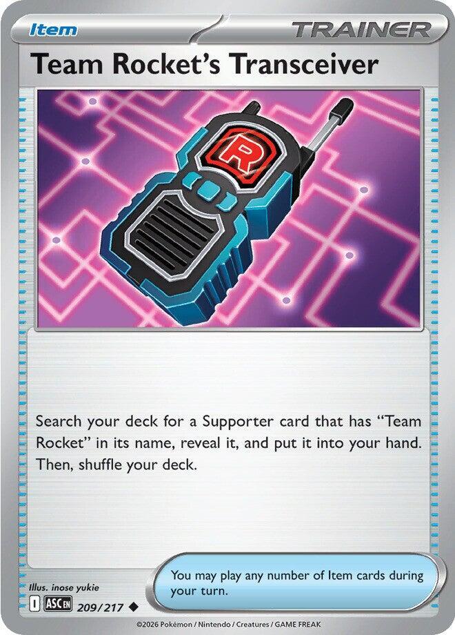 Team Rocket's Transceiver - 209/217 (209/217) (ASC)