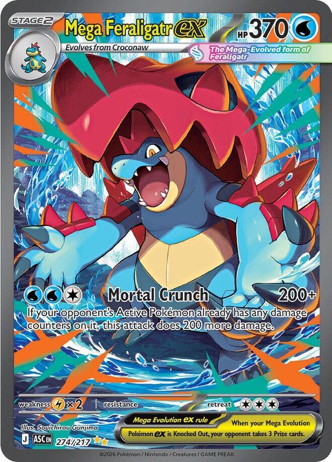 Mega Feraligatr ex - 274/217 (274/217) (ASC)