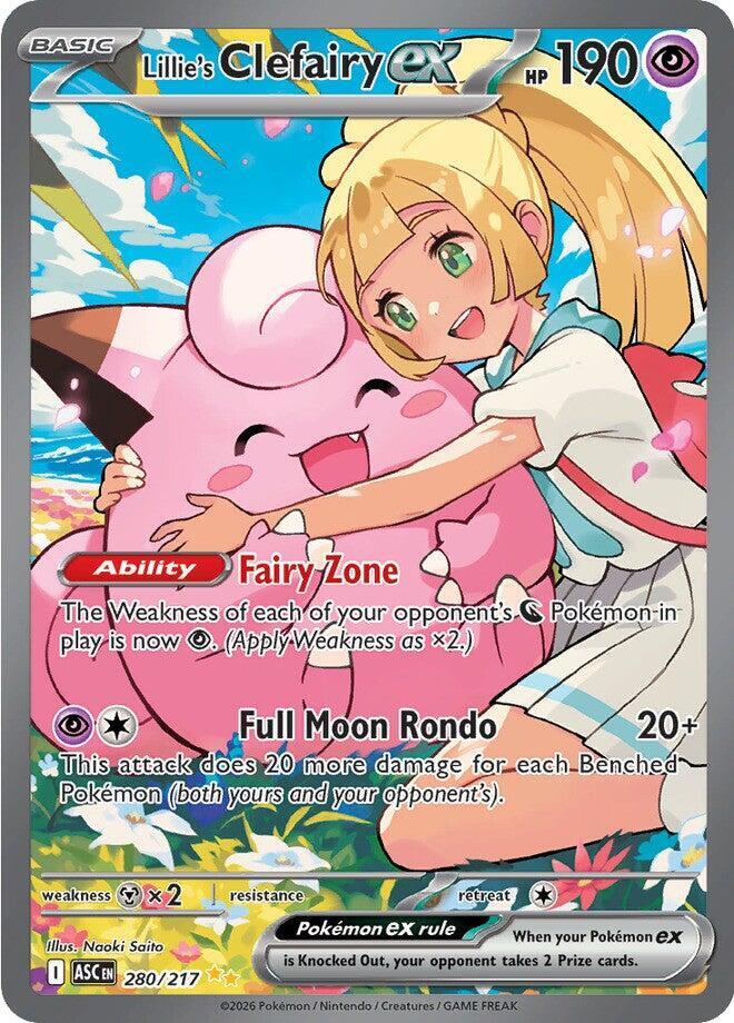 Lillie's Clefairy ex - 280/217 (280/217) (ASC)