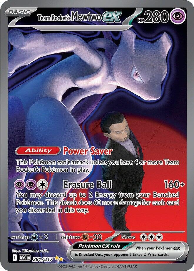Team Rocket's Mewtwo ex - 281/217 (281/217) (ASC)