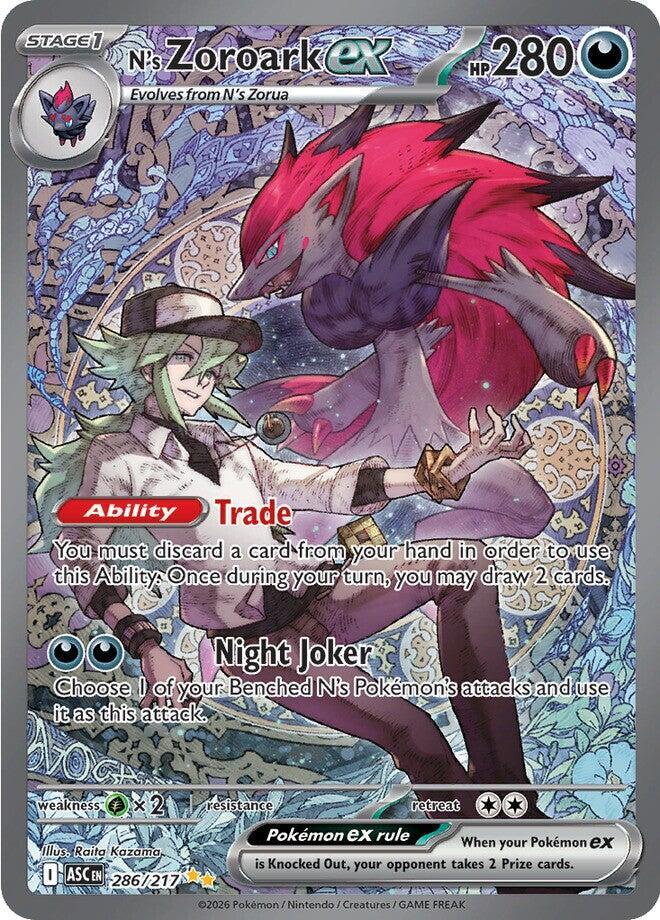 N's Zoroark ex - 286/217 (286/217) (ASC)