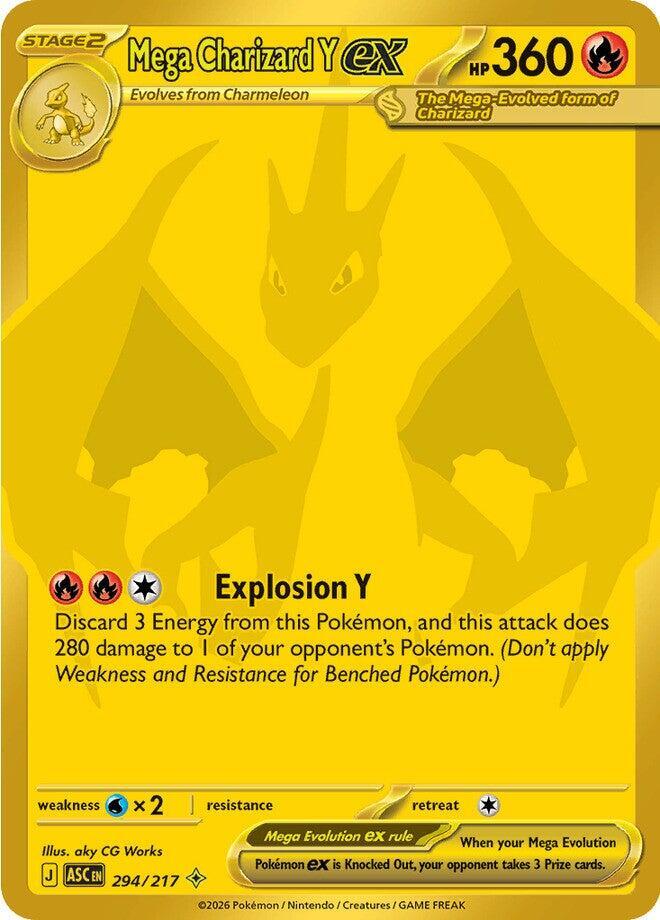 Mega Charizard Y ex - 294/217 (294/217) (ASC)