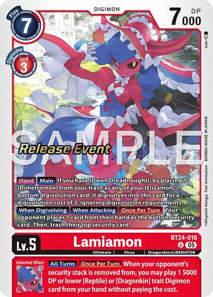 Lamiamon (BT24-016 U) (BT-24_PR)