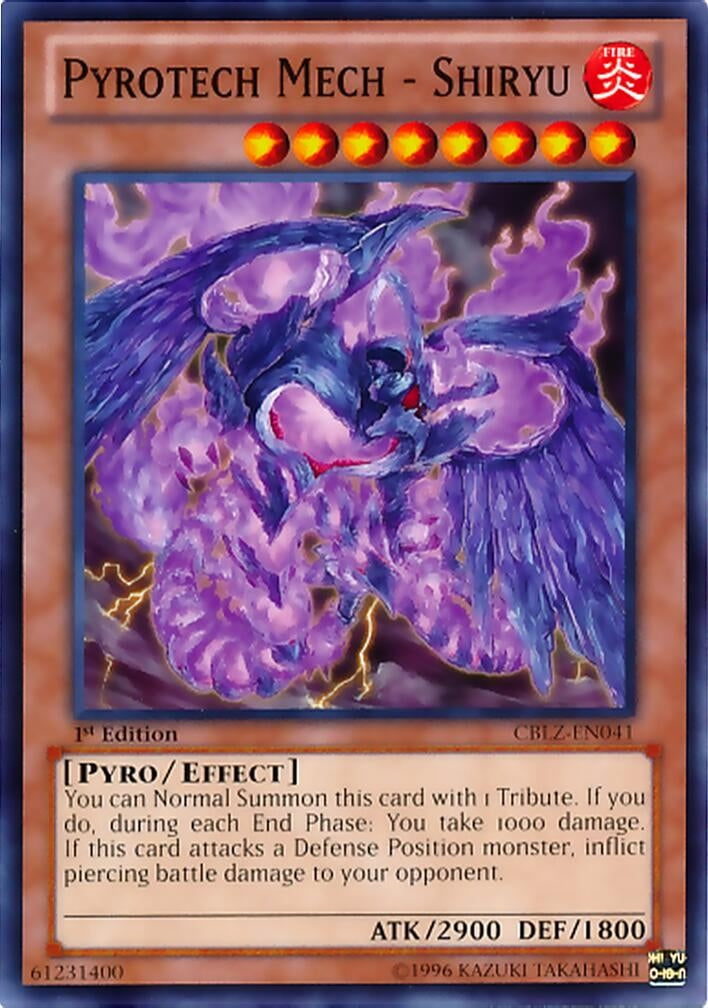 Pyrotech Mech - Shiryu (CBLZ-EN041) (CBLZ)
