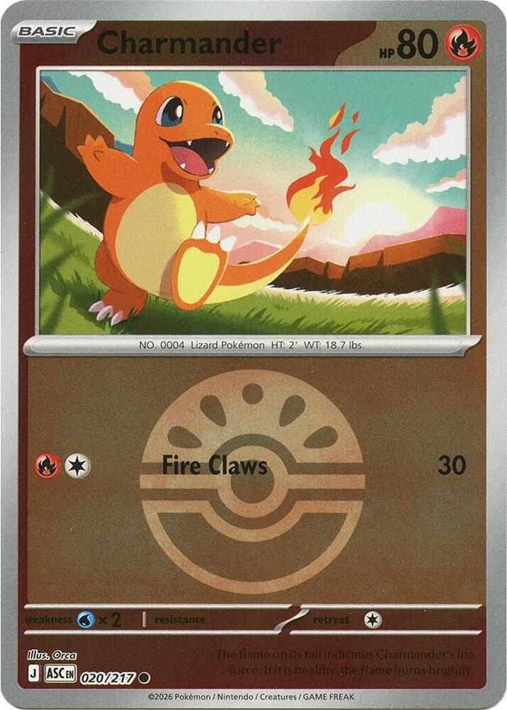 Charmander (Friend Ball) (020/217) (ASC)