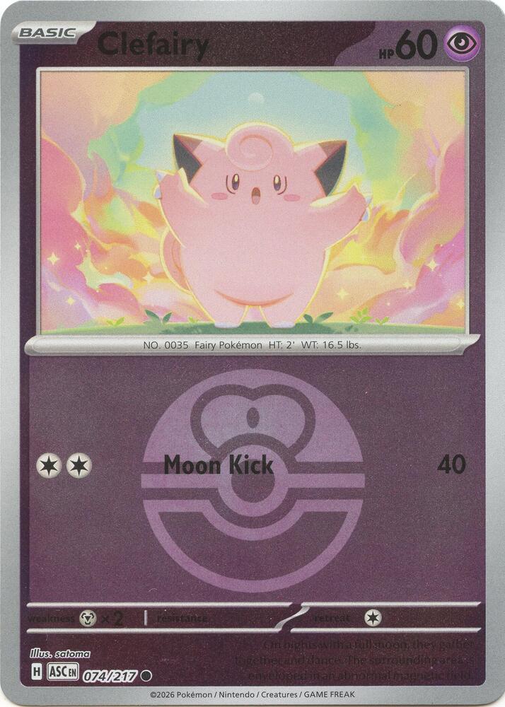 Clefairy (Love Ball) (074/217) (ASC)
