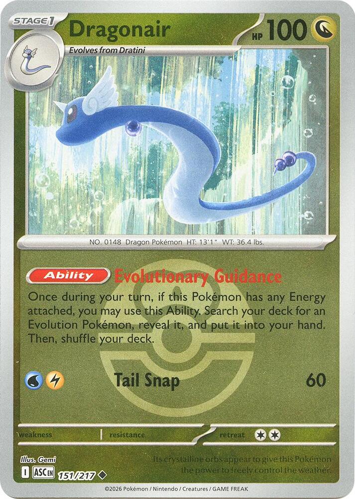 Dragonair (Love Ball) (151/217) (ASC)