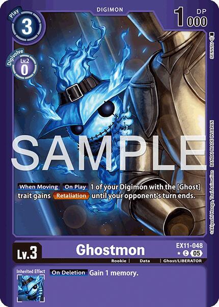 Ghostmon (Limited Foil) (EX11-048 C) (EX-11)