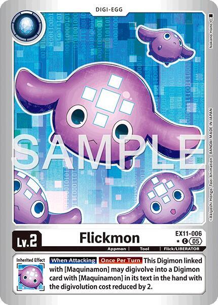 Flickmon (Limited Foil) (EX11-006 C) (EX-11)