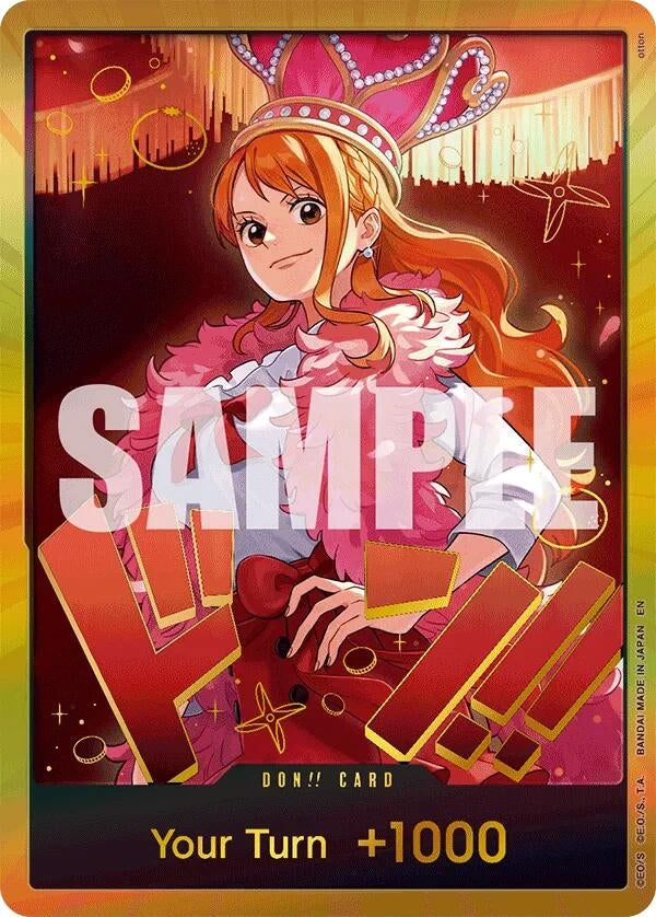 DON!! Card (Nami) (Gold) (EB03)
