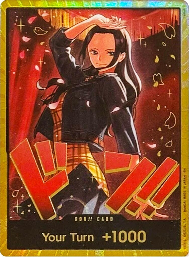 DON!! Card (Nico Robin) (Gold) (EB03)