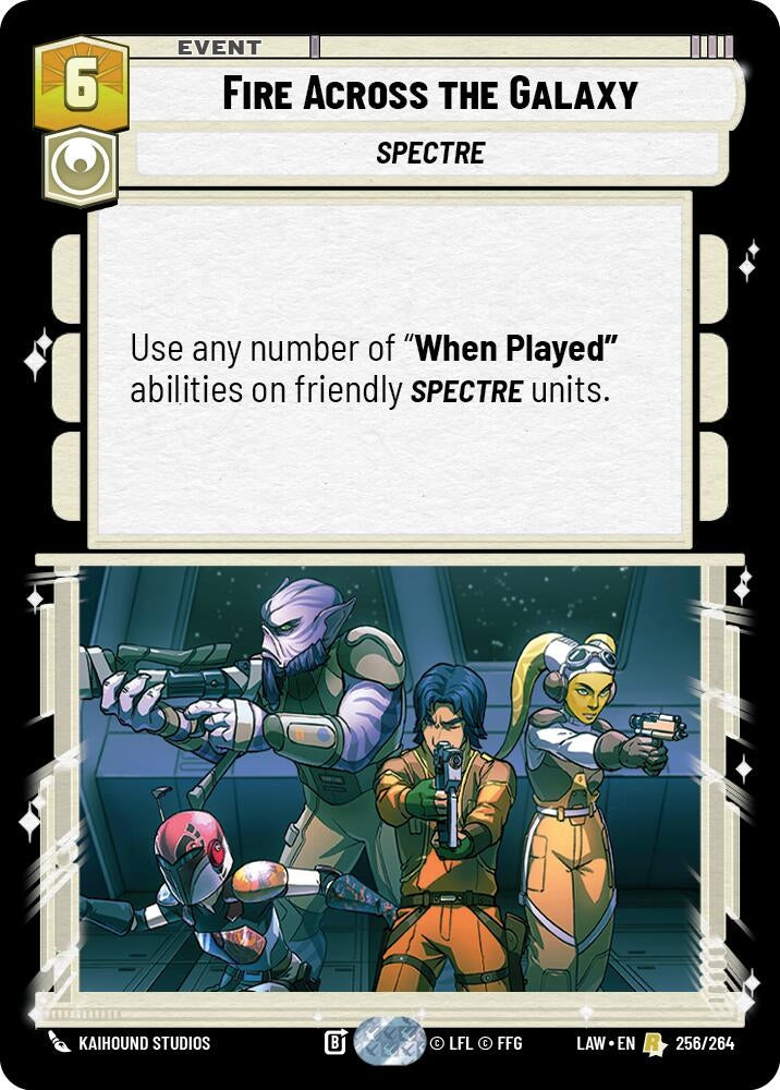 Fire Across the Galaxy (256/264) (LAW)