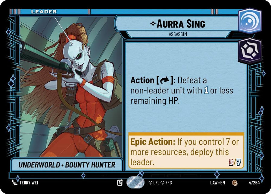 Aurra Sing - Assassin (4/264) (LAW)