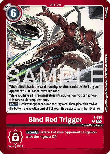 Bind Red Trigger (P-180 P) (LM-07)