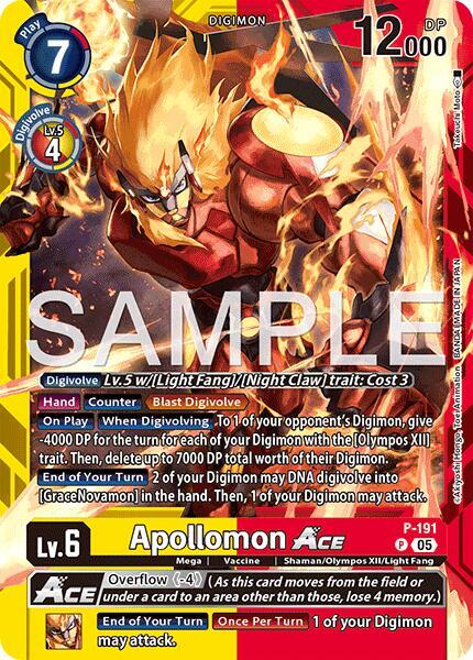 Apollomon ACE (P-191 P) (LM-07)