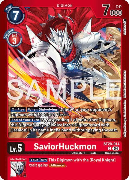 SaviorHuckmon (BT20-014 C) (LM-07)