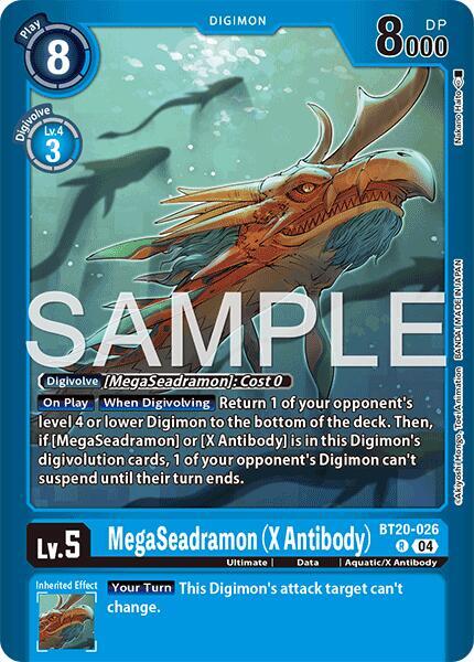 MegaSeadramon (X Antibody) (BT20-026 R) (LM-07)