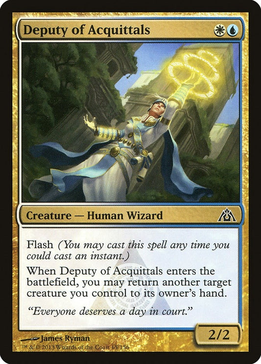 Image for Deputy of Acquittals (65) (DGM) - Magic: The Gathering