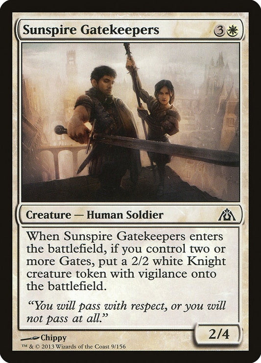 Image for Sunspire Gatekeepers (9) (DGM) - Magic: The Gathering