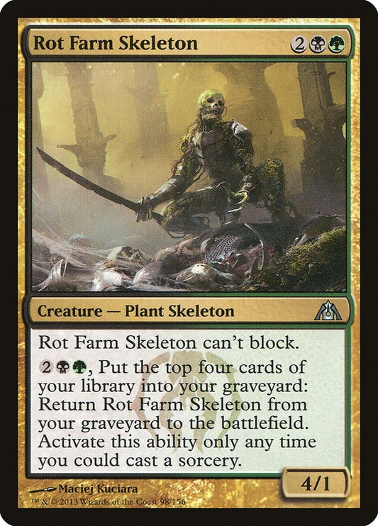 Image for Rot Farm Skeleton (98) (DGM) - Magic: The Gathering