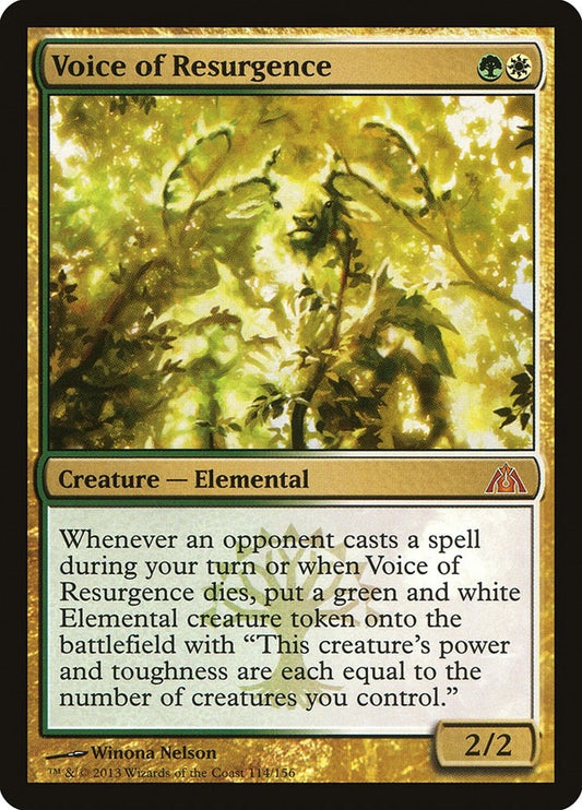Image for Voice of Resurgence (114) (DGM) - Magic: The Gathering