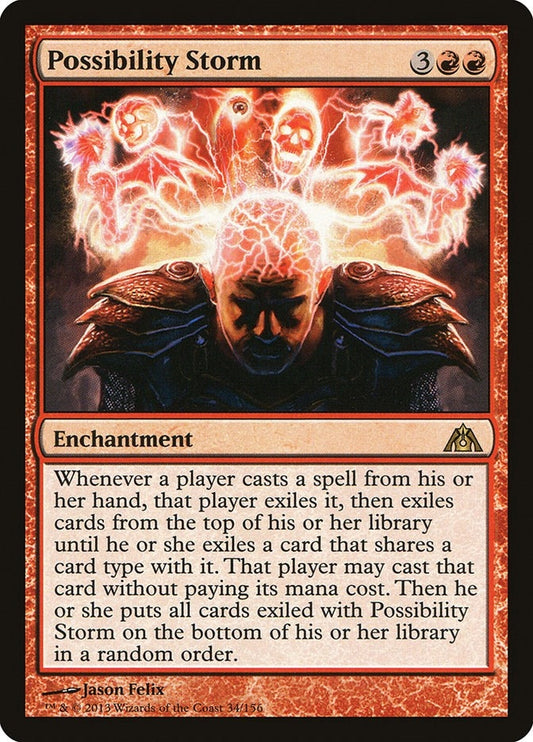 Image for Possibility Storm (34) (DGM) - Magic: The Gathering