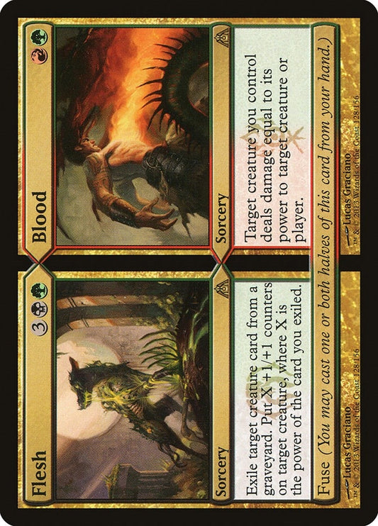 Image for Flesh // Blood (128) (DGM) - Magic: The Gathering