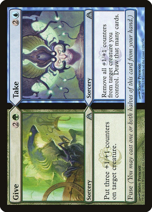 Image for Give // Take (129) (DGM) - Magic: The Gathering