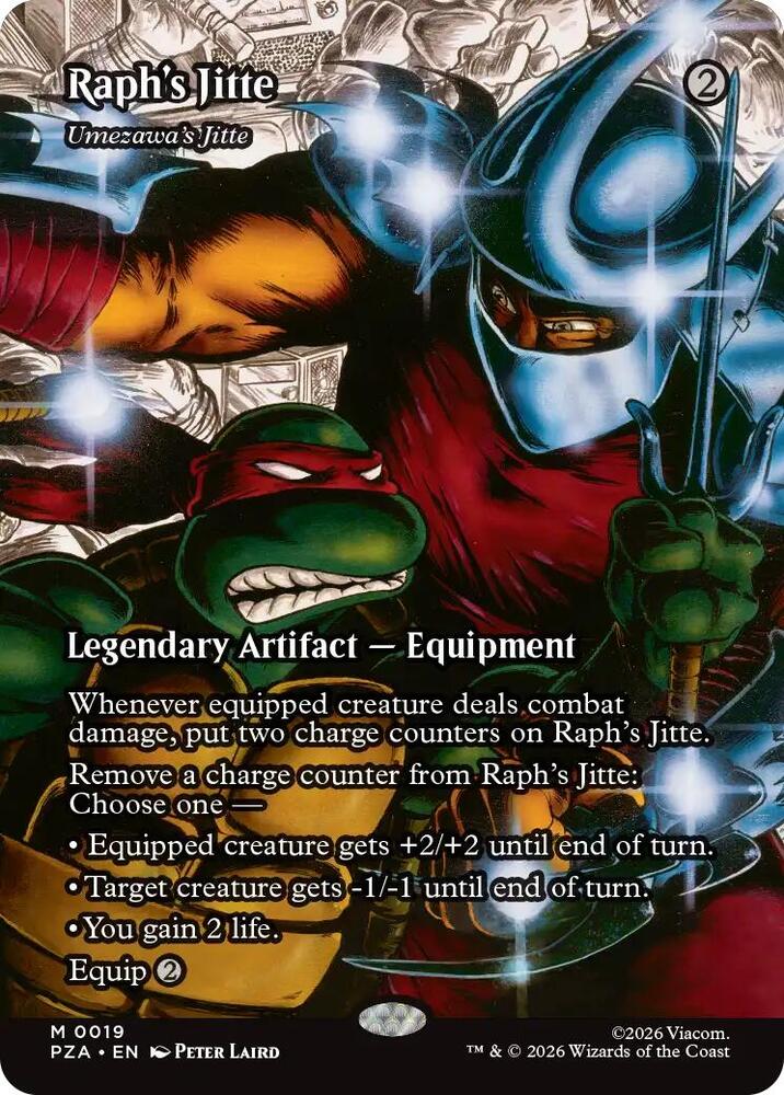 Raph's Jitte - Umezawa's Jitte (Borderless) (19) (PZA)