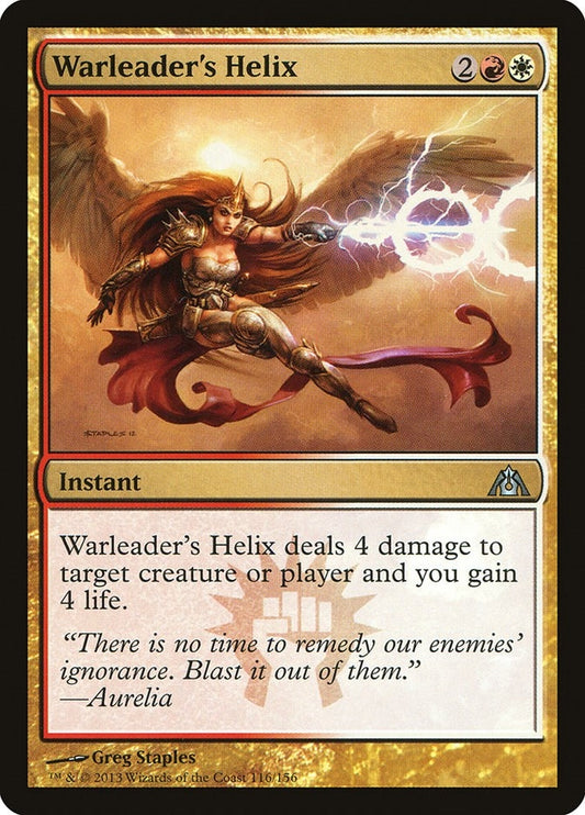 Image for Warleader's Helix (116) (DGM) - Magic: The Gathering