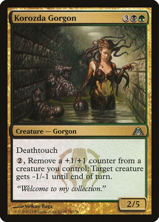 Image for Korozda Gorgon (78) (DGM) - Magic: The Gathering