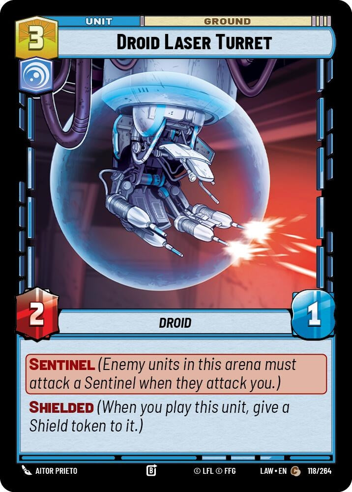 Droid Laser Turret (118/264) (LAW)