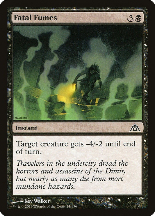 Image for Fatal Fumes (24) (DGM) - Magic: The Gathering