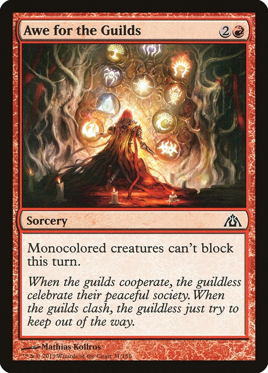 Image for Awe for the Guilds (31) (DGM) - Magic: The Gathering
