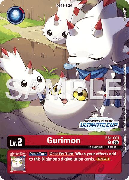 Gurimon (Ultimate Cup 26-27 Season 1 Participant) (RB1-001 C) (RB-01)