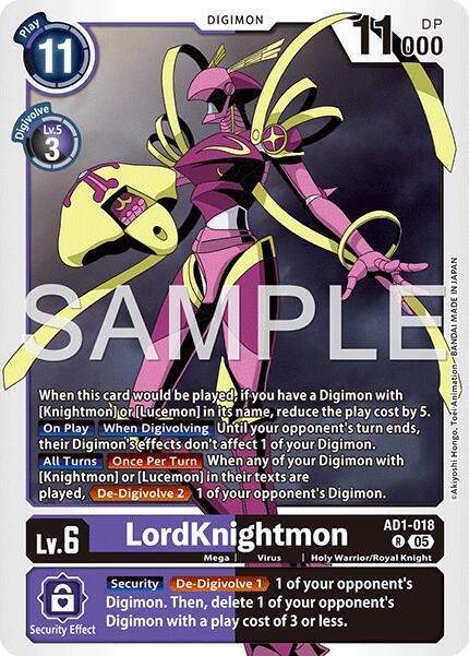 LordKnightmon - AD1-018 (AD1-018 R) (AD-01)