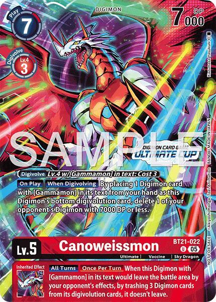 Canoweissmon (Ultimate Cup 26-27 Season 1 Top 4) (BT21-022 U) (BT-21)