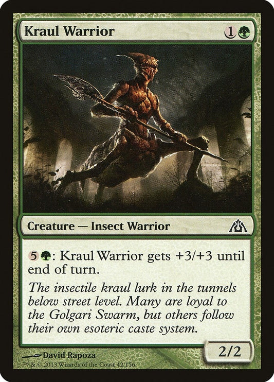 Image for Kraul Warrior (42) (DGM) - Magic: The Gathering