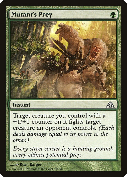 Image for Mutant's Prey (45) (DGM) - Magic: The Gathering