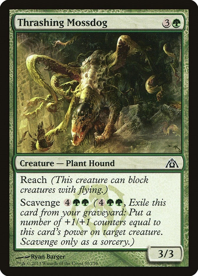 Thrashing Mossdog (50) (DGM)