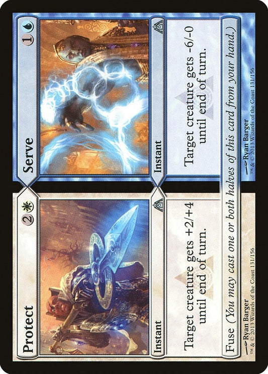 Image for Protect // Serve (131) (DGM) - Magic: The Gathering