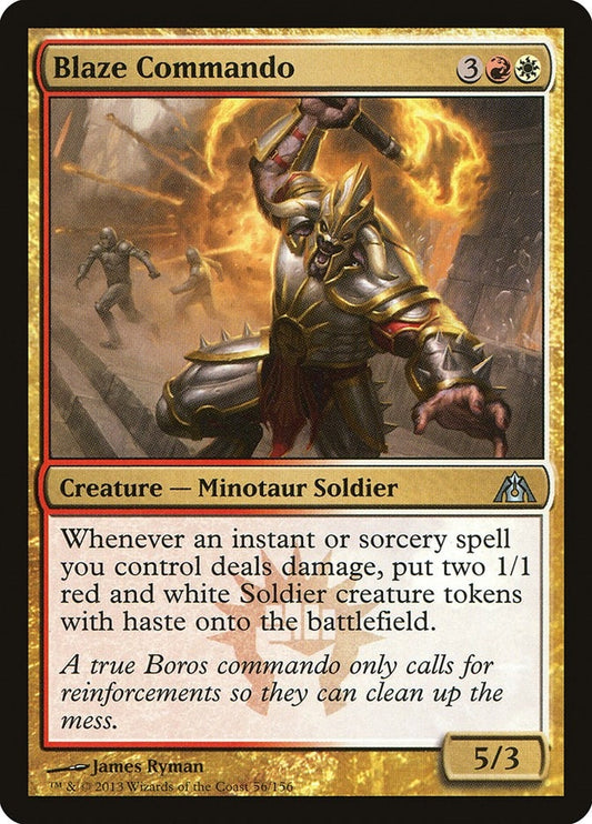 Image for Blaze Commando (56) (DGM) - Magic: The Gathering