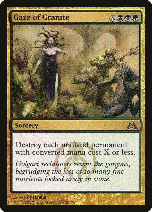 Image for Gaze of Granite (72) (DGM) - Magic: The Gathering