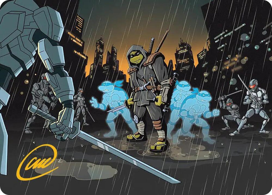 The Last Ronin's Technique Art Card (Gold-Stamped Signature) (23) (ASTMT)
